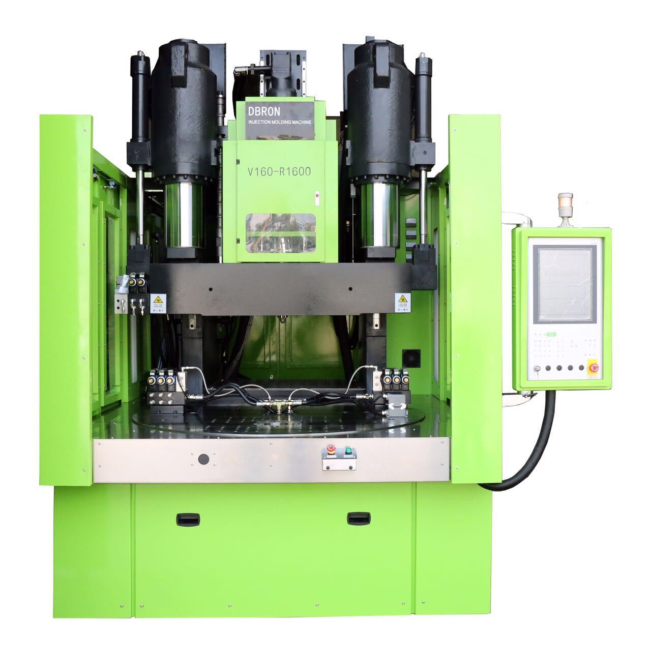 WL-A08004-A04PDU組件 產(chǎn)品厚度1-3mm，一體注塑成型轉盤注塑機展示160T